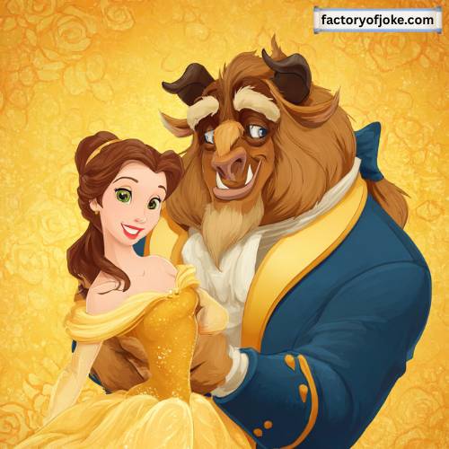 Cute Beauty and the Beast Puns for Kids and Fans