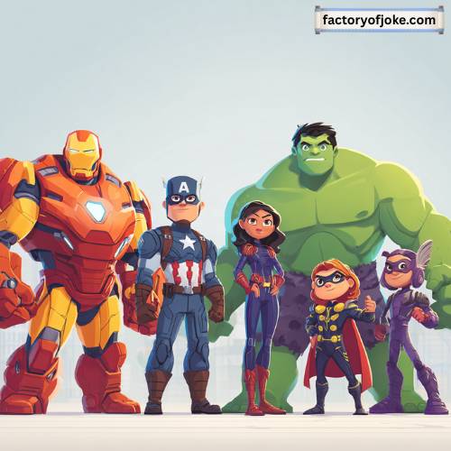 Short and Funny Avengers Riddles for Kids