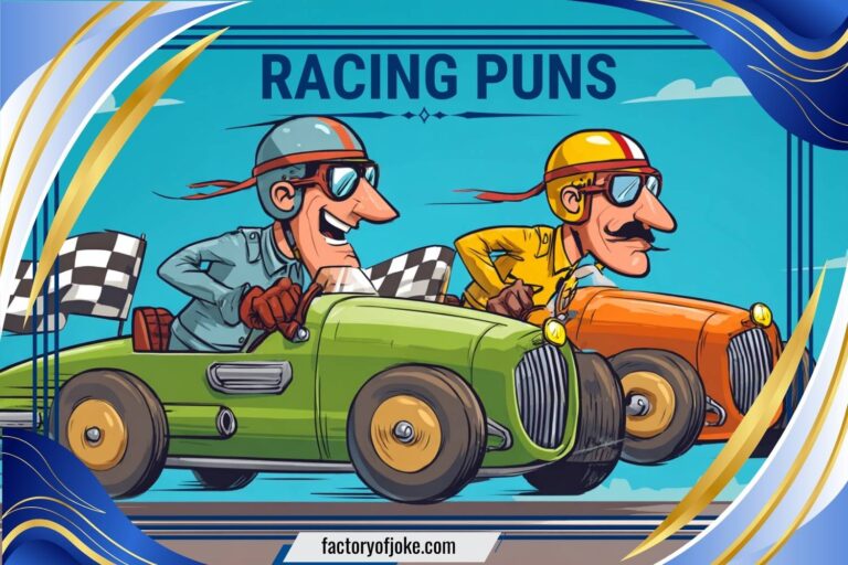racing puns