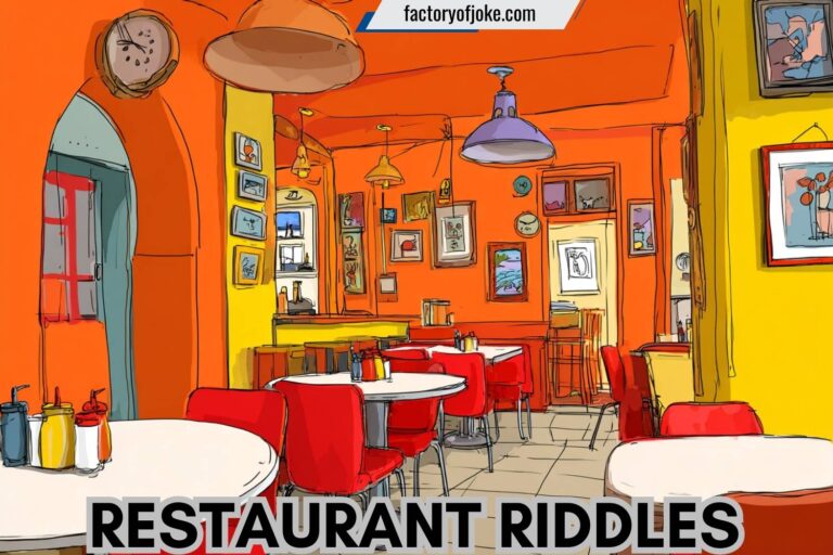 restaurant riddles