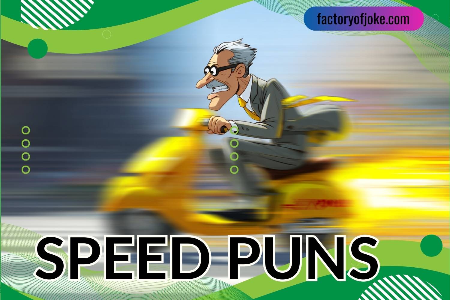 252+ Speed Puns and Jokes That Go Fast and Make You Laugh - factoryofjoke