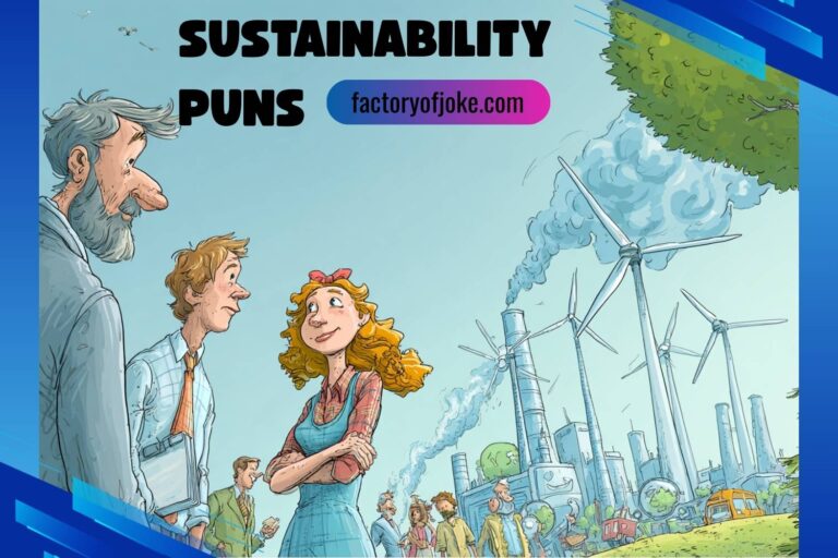 sustainability puns