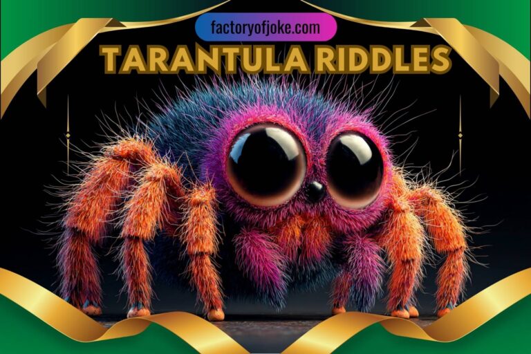 tarantula riddles