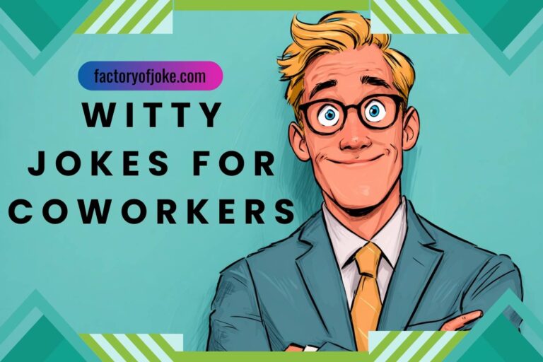 witty jokes for coworkers