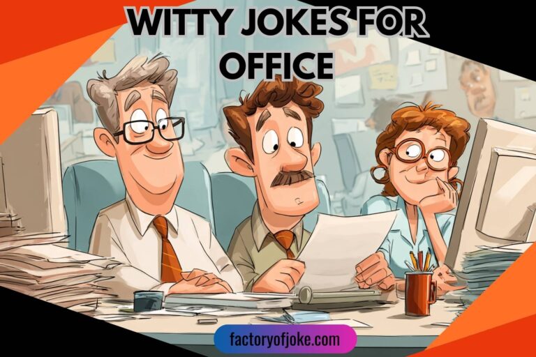 witty jokes for office