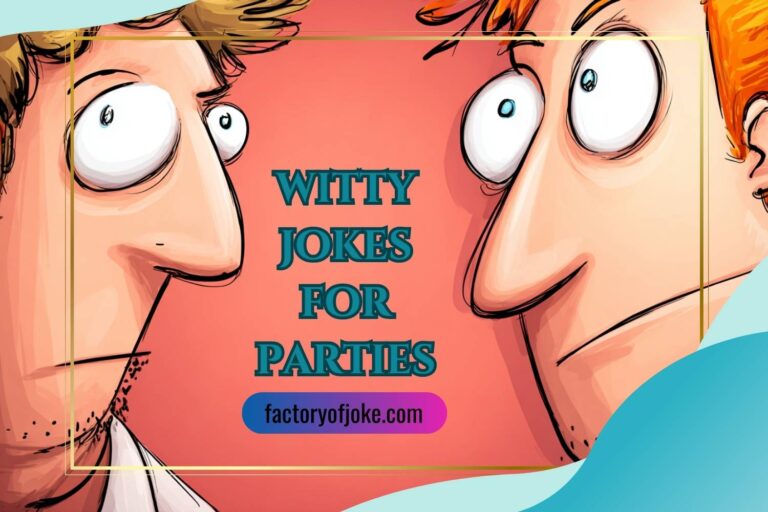 witty jokes for parties