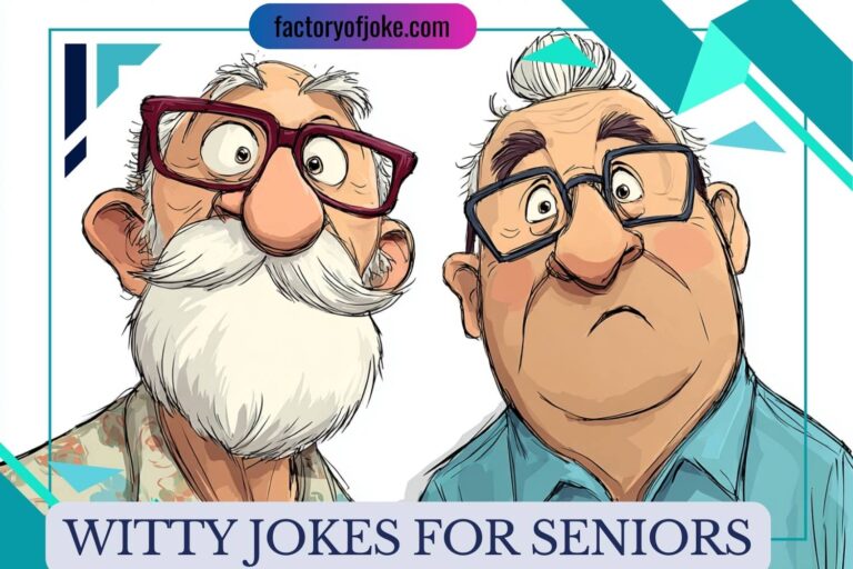witty jokes for seniors
